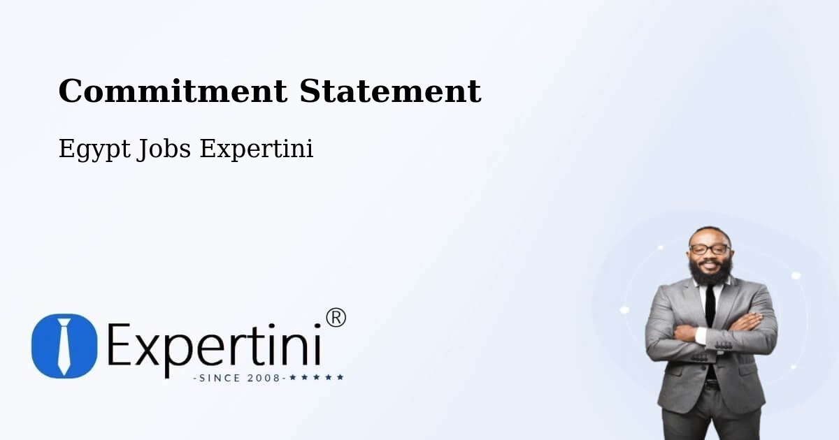 Corporate Commitment – Al Maţarīyah - Egypt Jobs Expertini